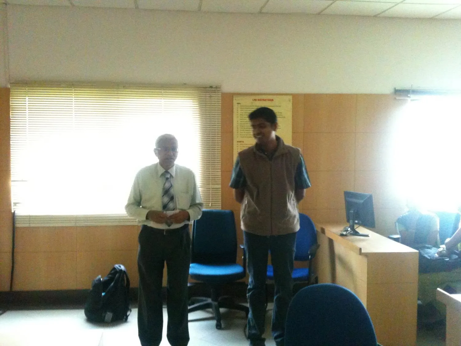 Photo evidence, Talks and teaching, Undated